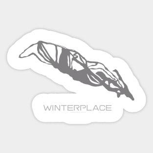 Winterplace Resort 3D Sticker